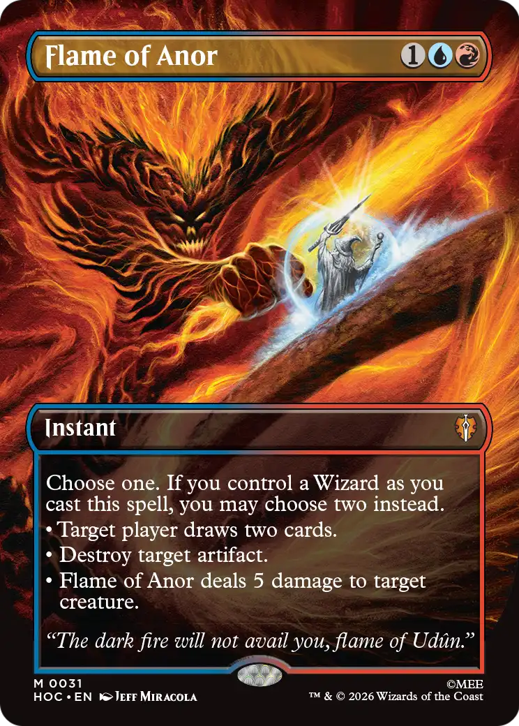 Flame of Anor (Borderless) [The Hobbit: Eternal-Legal] | Lots Moore NSW