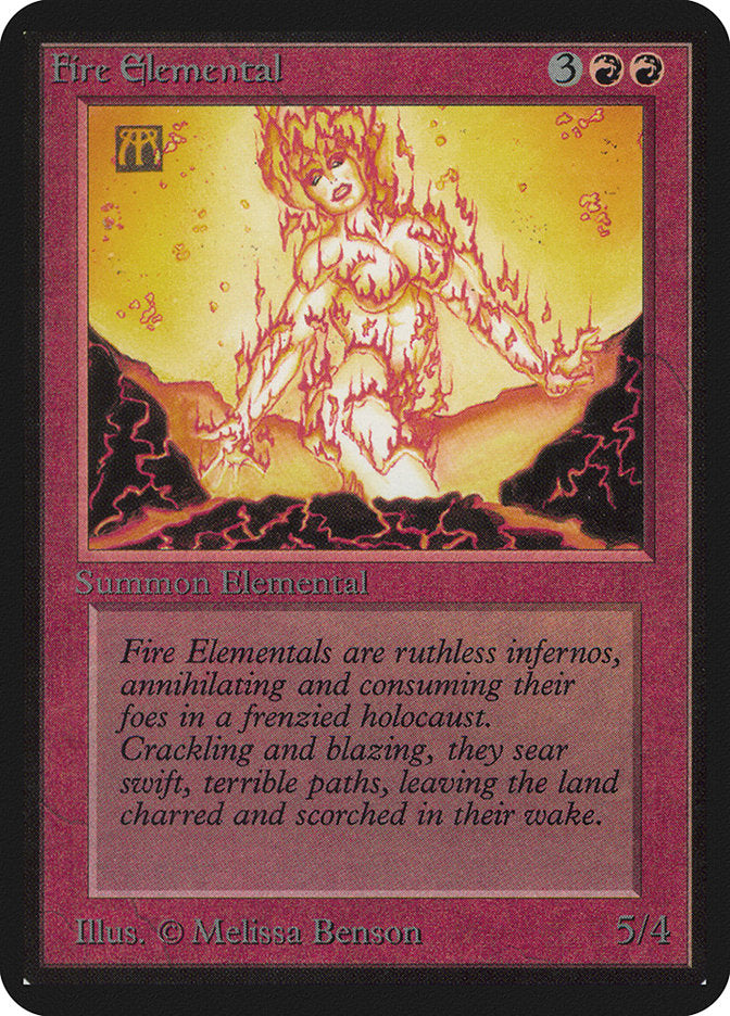Fire Elemental [Alpha Edition] | Lots Moore NSW