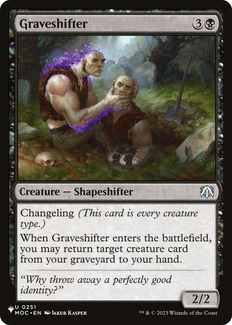 Graveshifter [The List] | Lots Moore NSW