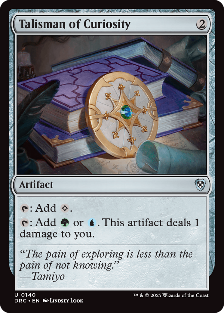 Talisman of Curiosity [Aetherdrift Commander] | Lots Moore NSW
