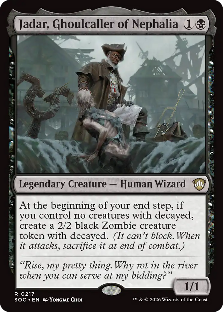 Jadar, Ghoulcaller of Nephalia [Secrets of Strixhaven Commander] | Lots Moore NSW