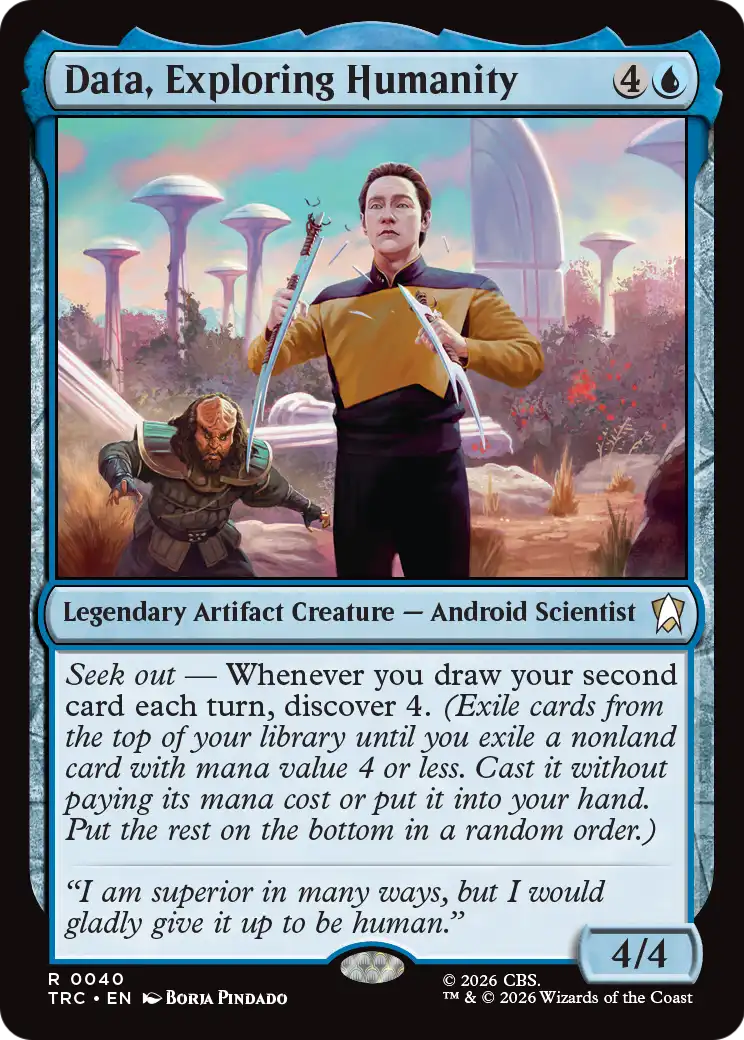 Data, Exploring Humanity [Star Trek Commander] | Lots Moore NSW