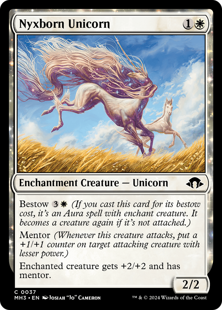 Nyxborn Unicorn [Modern Horizons 3] | Lots Moore NSW