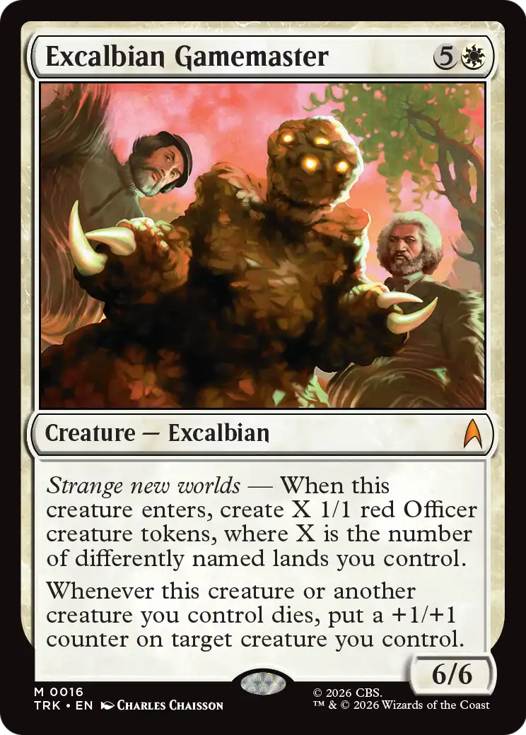 Excalbian Gamemaster [Star Trek] | Lots Moore NSW