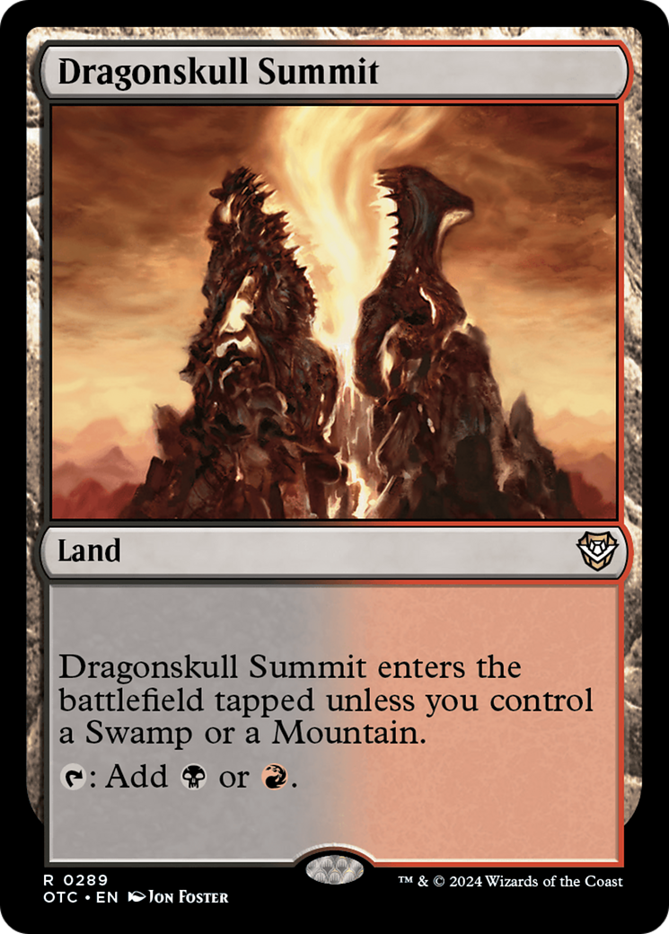 Dragonskull Summit [Outlaws of Thunder Junction Commander] | Lots Moore NSW