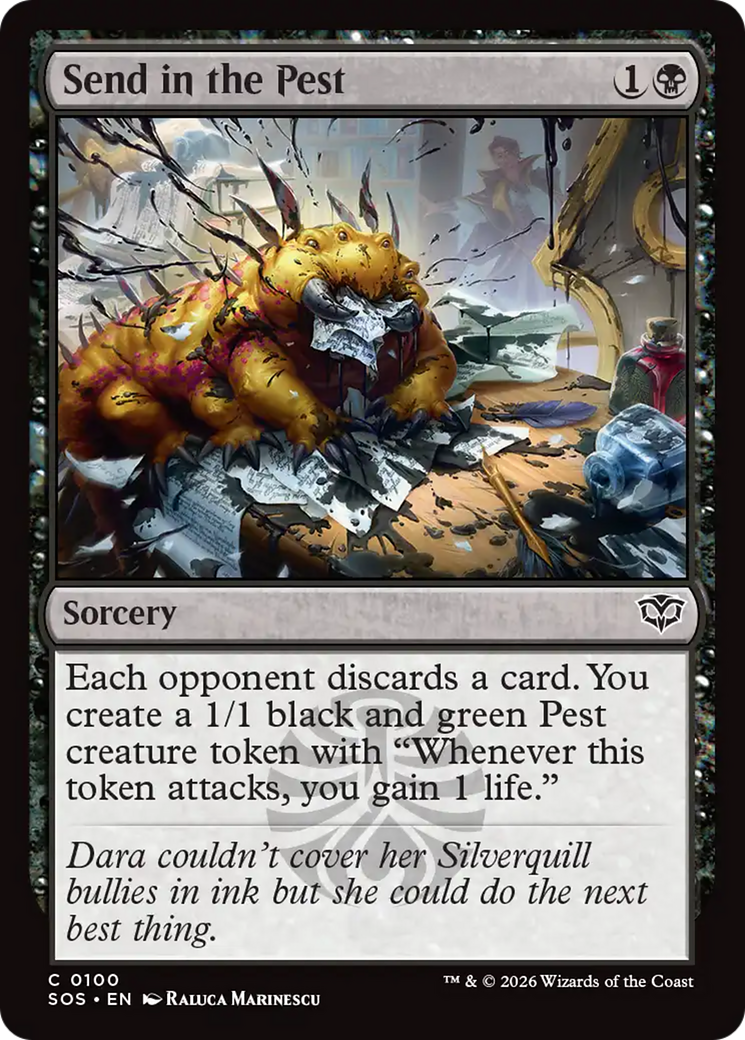 Send in the Pest [Secrets of Strixhaven] | Lots Moore NSW