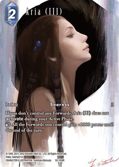 Aria (III) (Full Art) [Opus X] | Lots Moore NSW