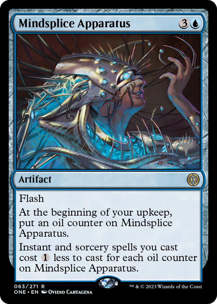 Mindsplice Apparatus (Promo Pack) [Phyrexia: All Will Be One Promos] | Lots Moore NSW