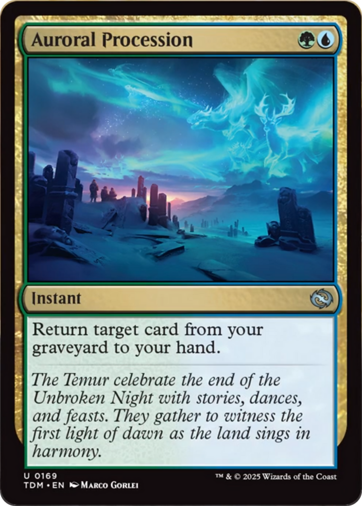 Auroral Procession [Tarkir: Dragonstorm] | Lots Moore NSW