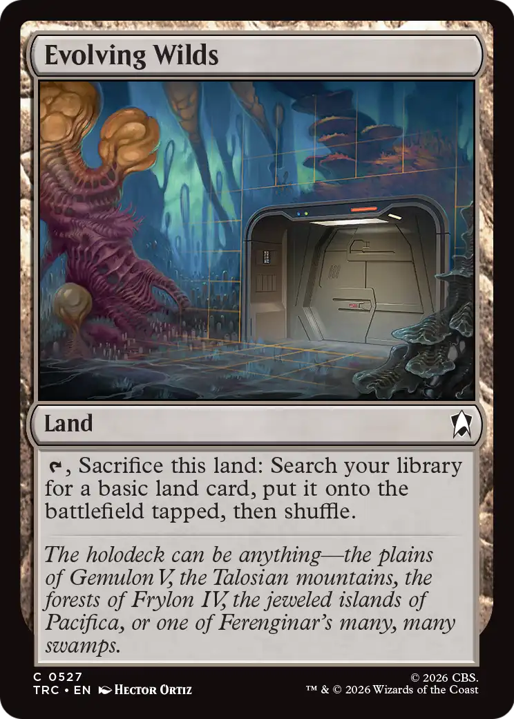 Evolving Wilds (Surge Foil) [Star Trek Commander] | Lots Moore NSW