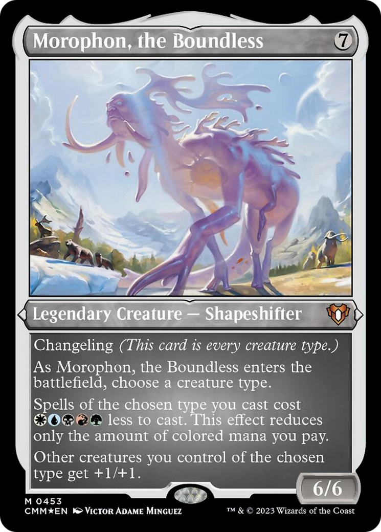 Morophon, the Boundless (Foil Etched) [Commander Masters] | Lots Moore NSW