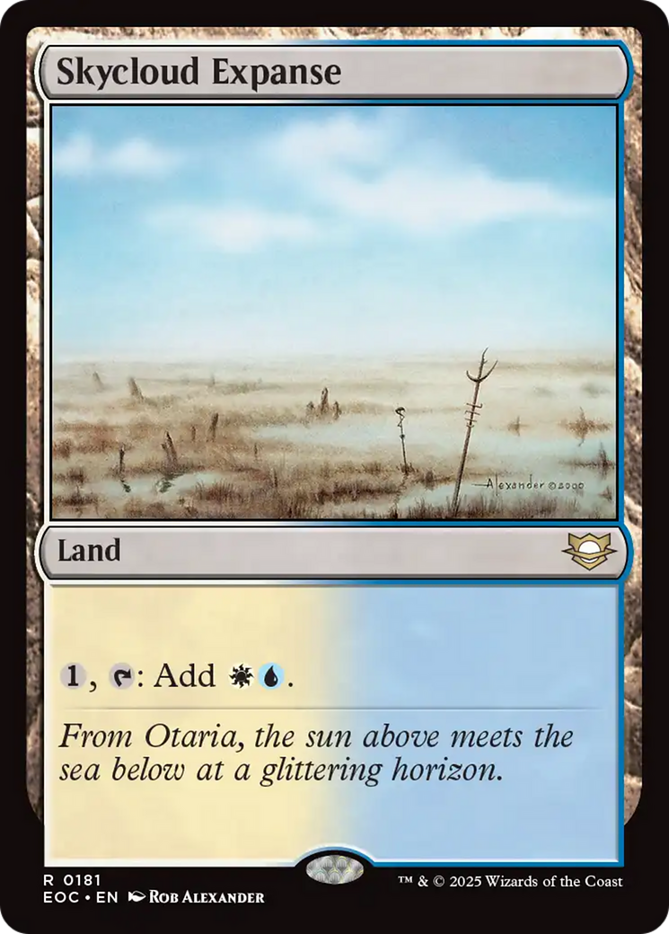 Skycloud Expanse [Edge of Eternities Commander] | Lots Moore NSW