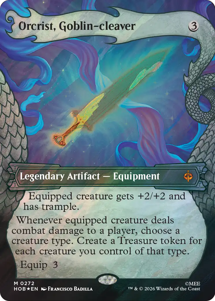 Orcrist, Goblin-cleaver (Showcase) (Surge Foil) [The Hobbit] | Lots Moore NSW