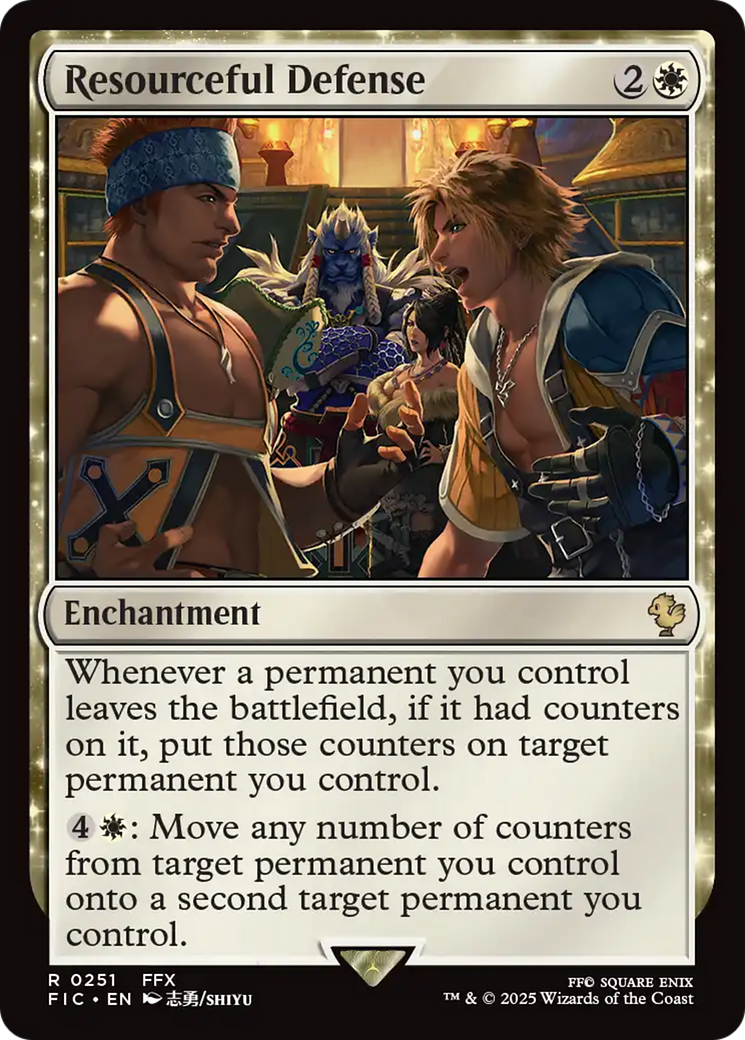 Resourceful Defense [FINAL FANTASY Commander] | Lots Moore NSW