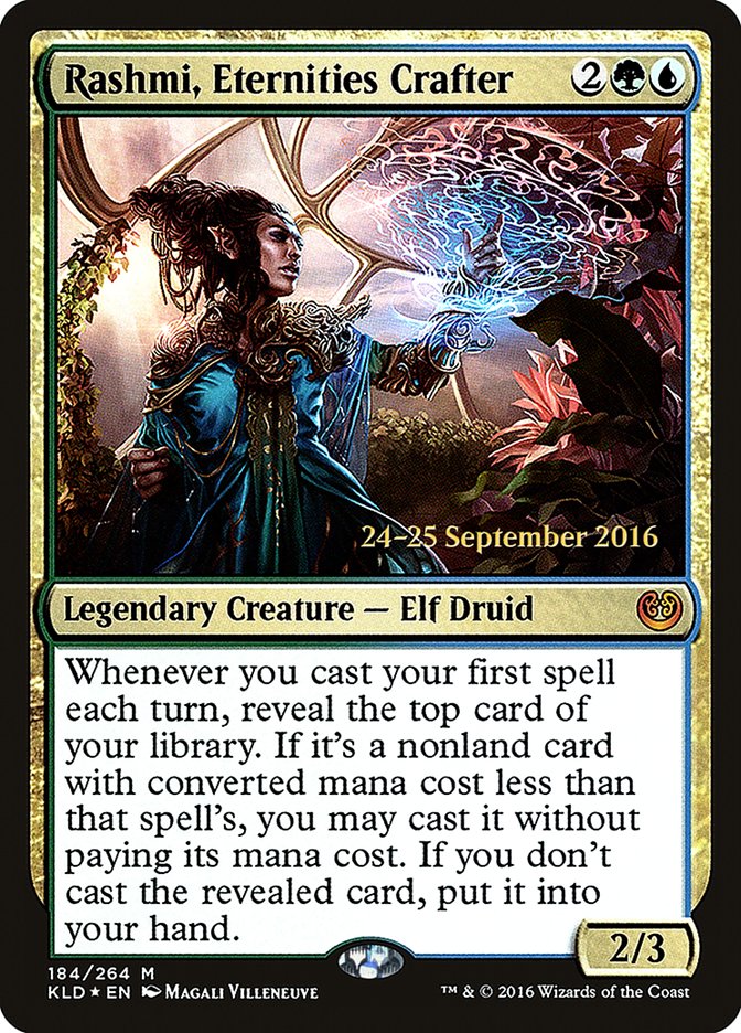 Rashmi, Eternities Crafter [Kaladesh Prerelease Promos] | Lots Moore NSW