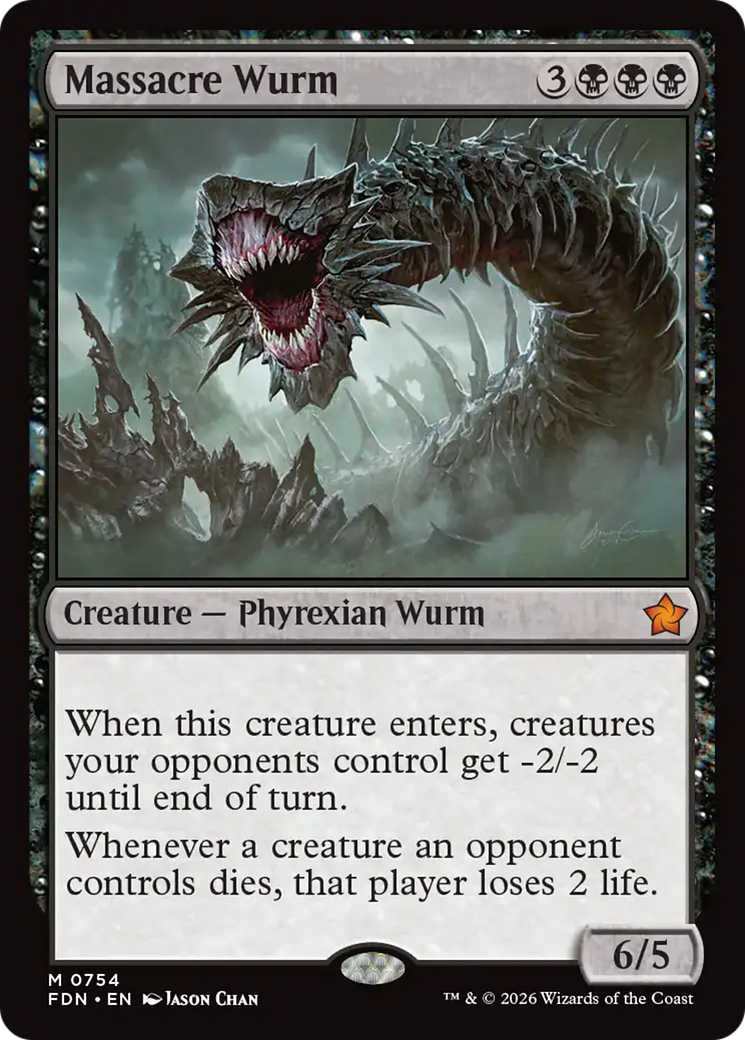 Massacre Wurm (0754) [Foundations] | Lots Moore NSW