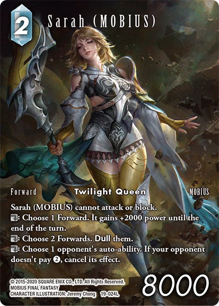 Sarah (MOBIUS) (Full Art) [From Nightmares] | Lots Moore NSW