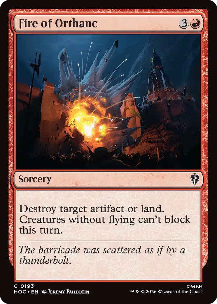 Fire of Orthanc [The Hobbit: Eternal-Legal] | Lots Moore NSW