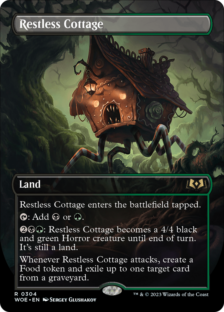 Restless Cottage (Borderless Alternate Art) [Wilds of Eldraine] | Lots Moore NSW