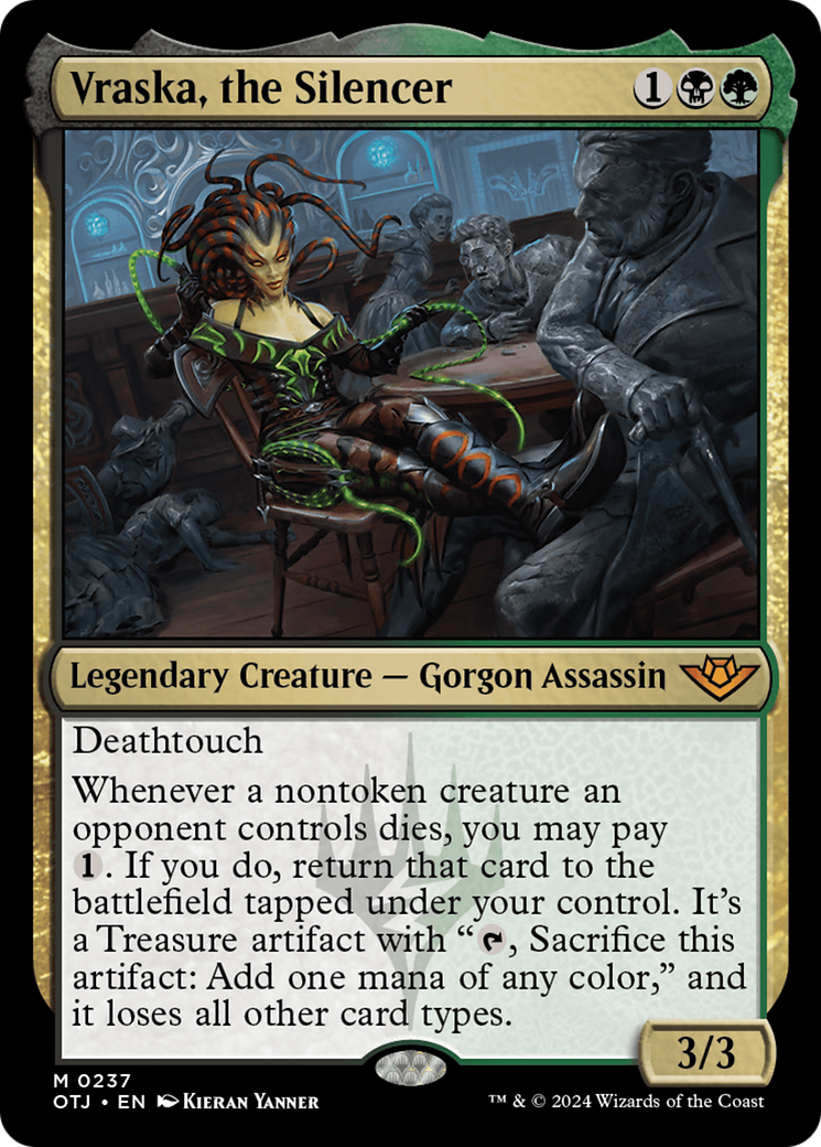 Vraska, the Silencer [Outlaws of Thunder Junction] | Lots Moore NSW