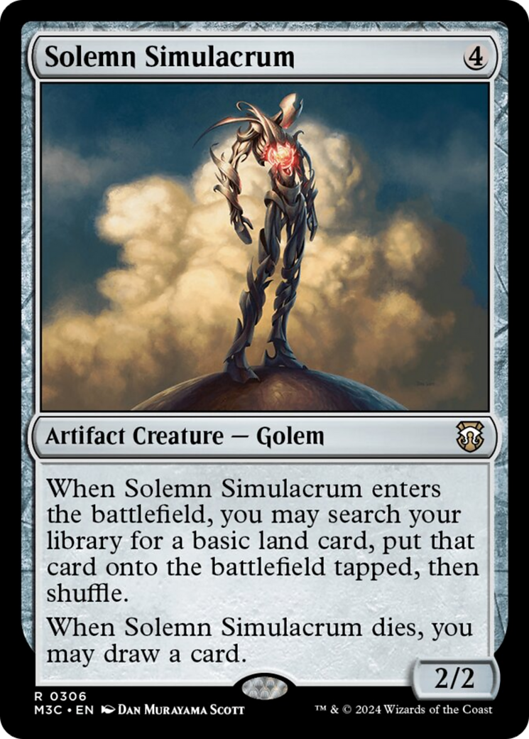 Solemn Simulacrum [Modern Horizons 3 Commander] | Lots Moore NSW