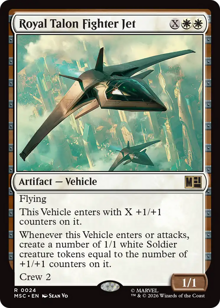 Royal Talon Fighter Jet (Surge Foil) [Marvel Super Heroes Commander] | Lots Moore NSW