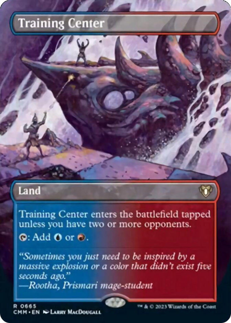 Training Center (Borderless Alternate Art) [Commander Masters] | Lots Moore NSW