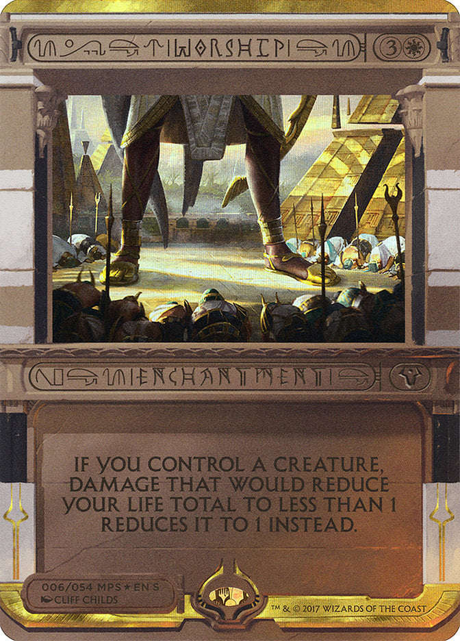 Worship (Invocation) [Amonkhet Invocations] | Lots Moore NSW