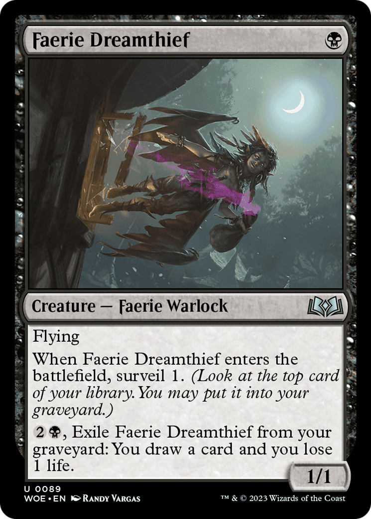 Faerie Dreamthief [Wilds of Eldraine] | Lots Moore NSW