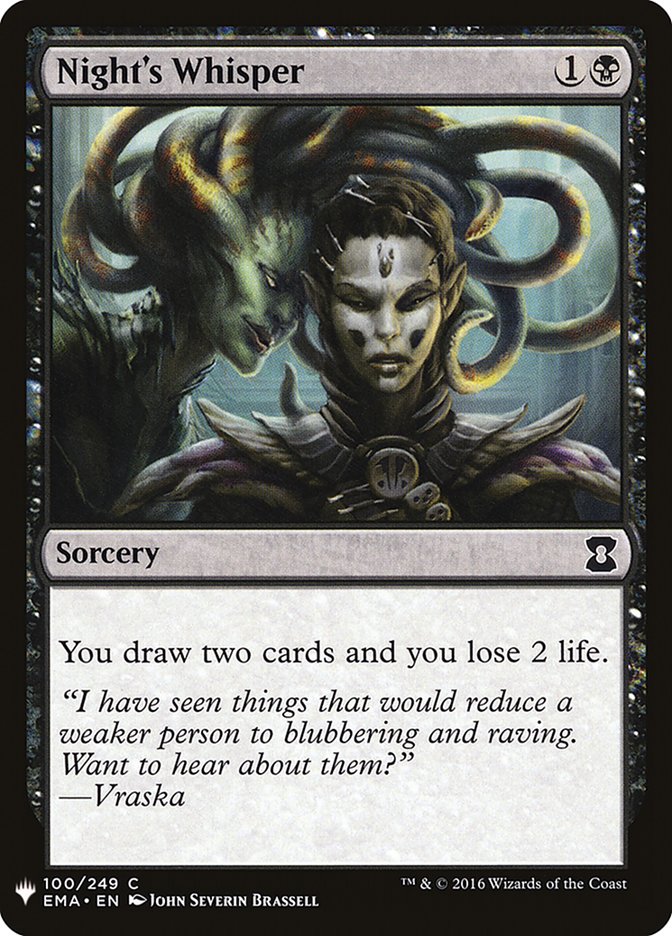 Night's Whisper [Mystery Booster] | Lots Moore NSW