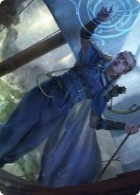 Inga Rune-Eyes Art Card [Kaldheim Art Series] | Lots Moore NSW