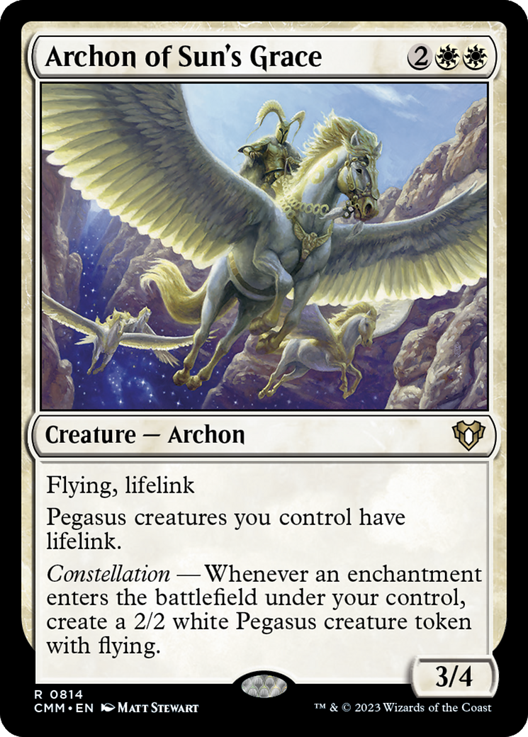 Archon of Sun's Grace [Commander Masters] | Lots Moore NSW