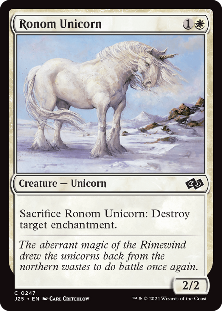 Ronom Unicorn [Foundations Jumpstart] | Lots Moore NSW