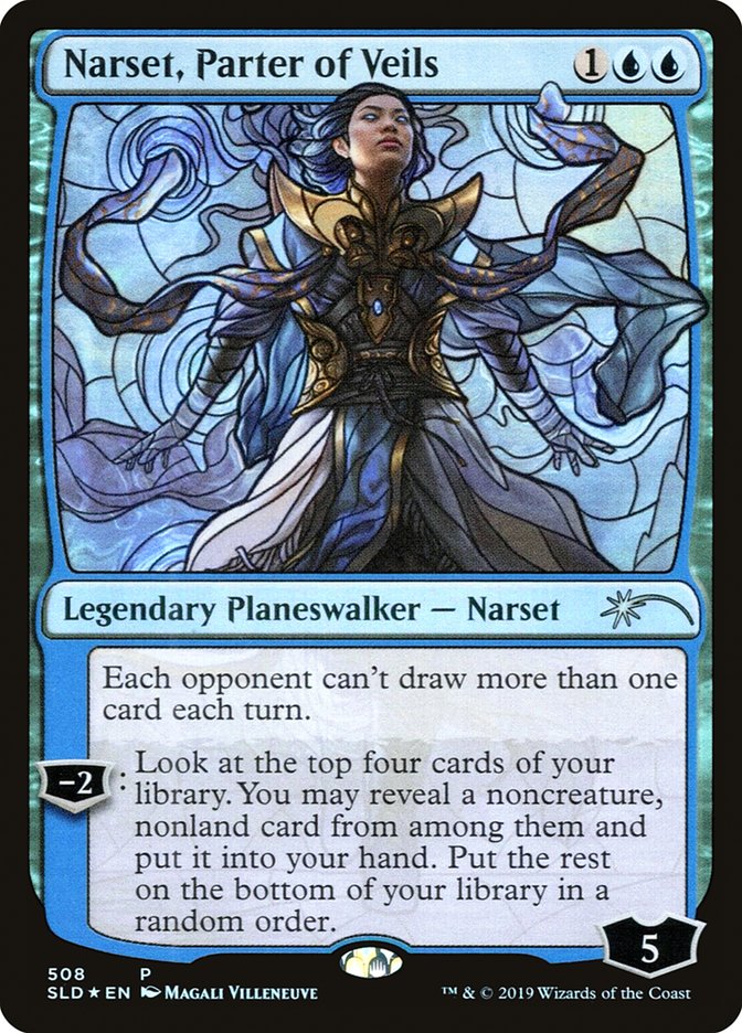 Narset, Parter of Veils (Stained Glass) [Secret Lair Drop Promos] | Lots Moore NSW