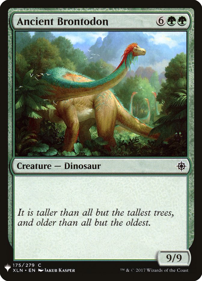 Ancient Brontodon [Mystery Booster] | Lots Moore NSW