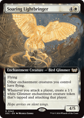 Soaring Lightbringer (Extended Art) [Duskmourn: House of Horror Commander] | Lots Moore NSW