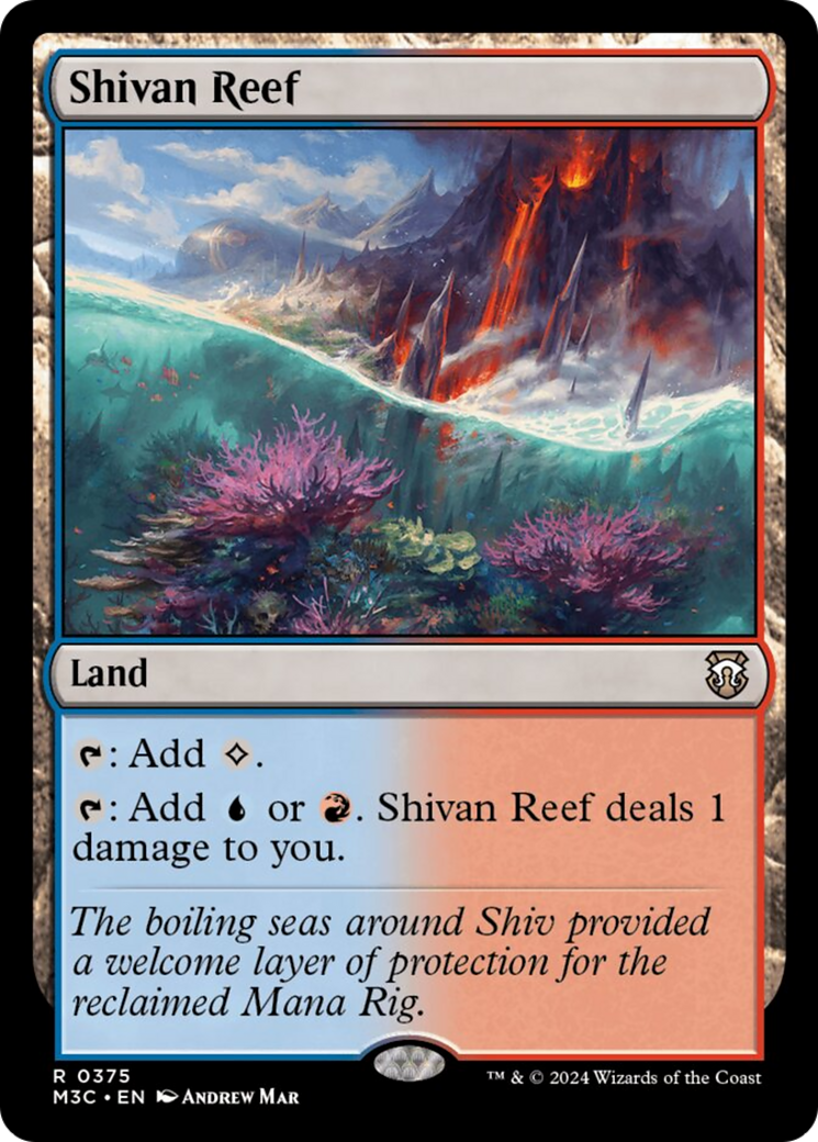 Shivan Reef [Modern Horizons 3 Commander] | Lots Moore NSW