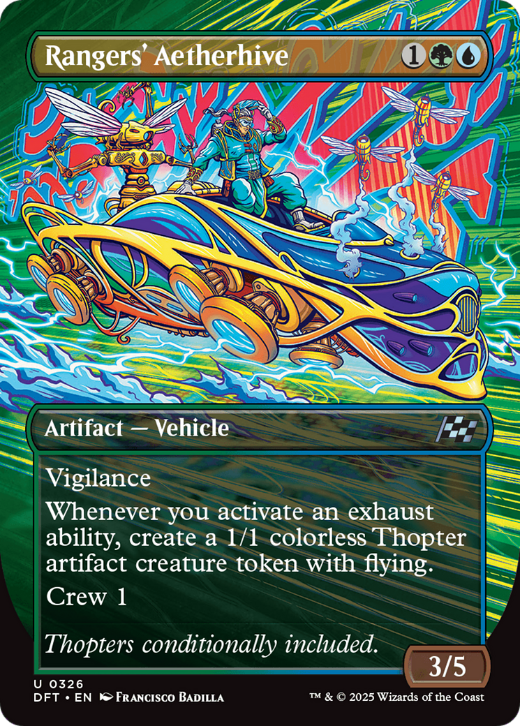 Rangers' Aetherhive (Borderless) [Aetherdrift] | Lots Moore NSW
