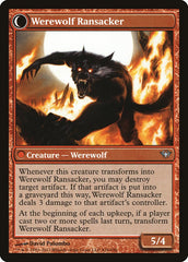 Afflicted Deserter // Werewolf Ransacker [Dark Ascension] | Lots Moore NSW