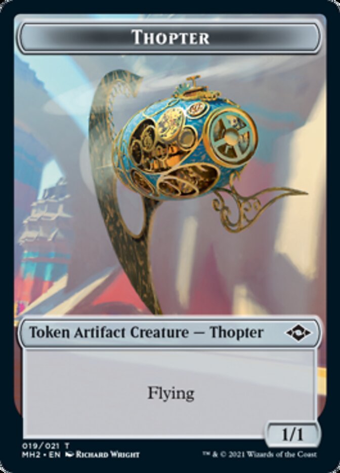 Squirrel // Thopter Double-Sided Token [Modern Horizons 2 Tokens] | Lots Moore NSW