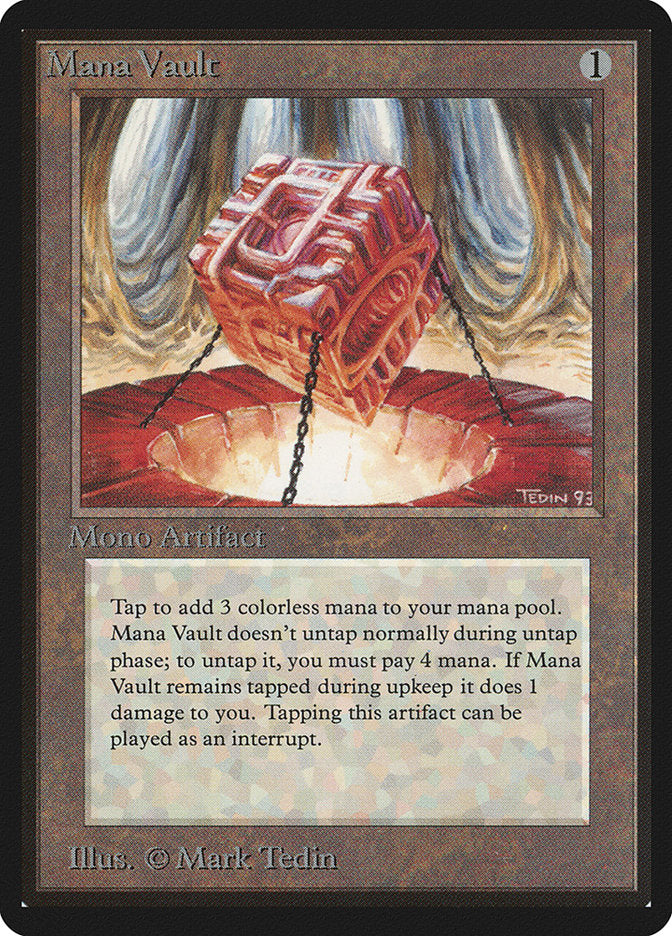 Mana Vault [Beta Edition] | Lots Moore NSW