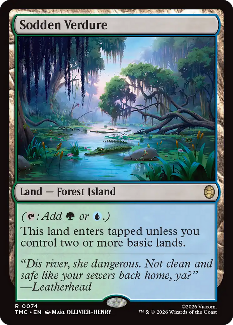 Sodden Verdure [Teenage Mutant Ninja Turtles Commander] | Lots Moore NSW