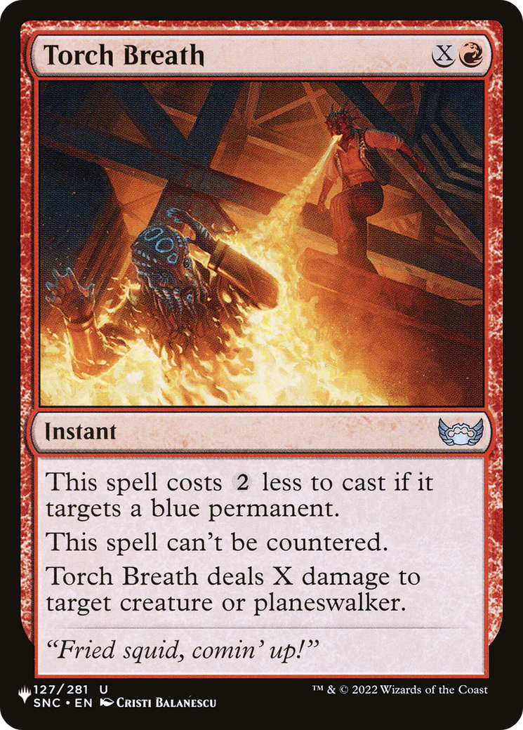 Torch Breath [The List Reprints] | Lots Moore NSW