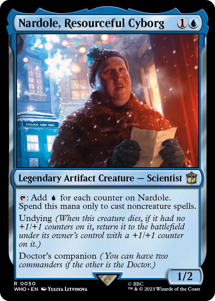 Nardole, Resourceful Cyborg [Doctor Who] | Lots Moore NSW
