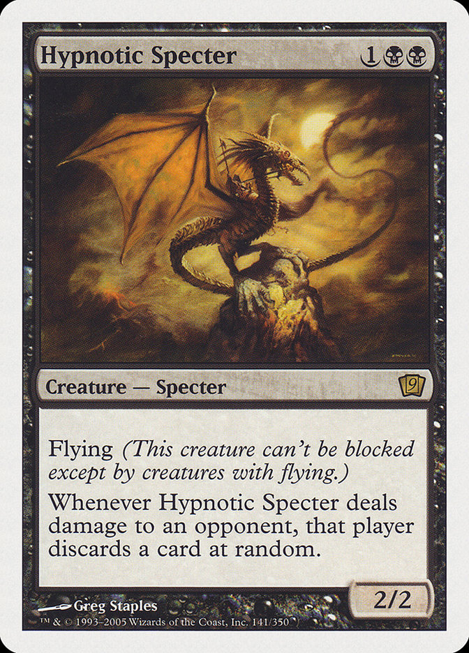 Hypnotic Specter (9th Edition) (Oversized) [Oversize Cards] | Lots Moore NSW