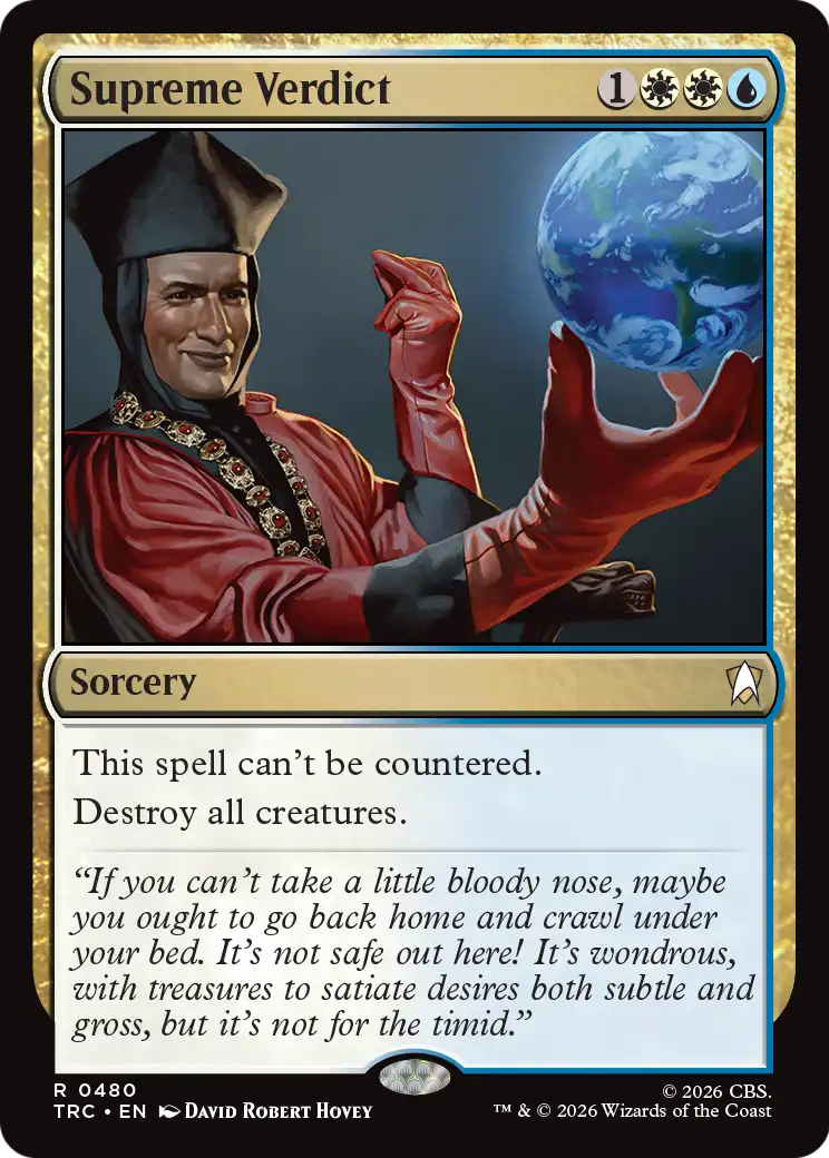 Supreme Verdict [Star Trek Commander] | Lots Moore NSW