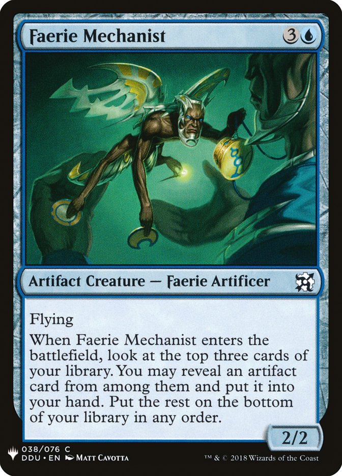 Faerie Mechanist [Mystery Booster] | Lots Moore NSW