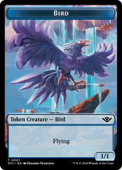 Treasure // Bird Double-Sided Token [Outlaws of Thunder Junction Tokens] | Lots Moore NSW
