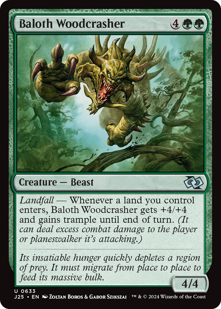 Baloth Woodcrasher [Foundations Jumpstart] | Lots Moore NSW