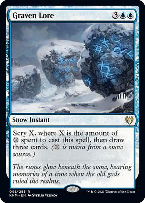 Graven Lore (Promo Pack) [Kaldheim Promos] | Lots Moore NSW